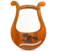 Hreyywo Arpa un Lira Arpa per Principianti un 19 Corde, Piccola Arpa Portatile un 19 Toni Strumenti Musicali un Lira un 19 Corde Arpa un Lira nel legno Massello