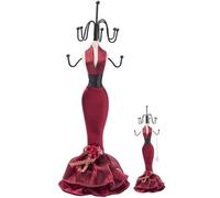 Hrippy Tower Mannequino Torre Abito Manichino Lady Gioielli Porta di Gioielli a Forma Unica per Ragazze Donne