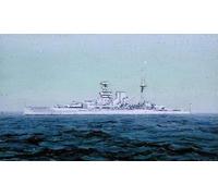 HRJUBWREE Dipinti Famosi Nordico Pittura Tela Immaginie Hms Queen Elizabeth di Duff Tollemache Per la Decorazione della Camera da Letto 60x90cm