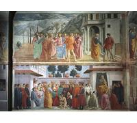 HRJUBWREE Dipinti Famosi Nordico Pittura Tela Immaginie il Tributo di Filippino Lippi Per la Decorazione della Camera da Letto 60x90cm