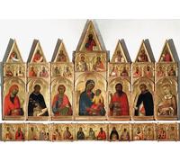 HRJUBWREE Dipinti Famosi Nordico Pittura Tela Immaginie Santa Caterina di Simon Per la Decorazione della Camera da Letto 60x90cm