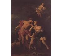 HRJUBWREE Dipinti Famosi Nordico Pittura Tela Immaginie Venere e Adone di Jacob Amigoni Per la Decorazione della Camera da Letto 60x90cm