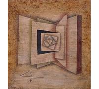 HRJUBWREE Dipinti Famosi Stampe d'Arte Mural Dipinto Il libro aperto offende il libro di Paul Klee Per la Decorazione del Soggiorno 60x90cm
