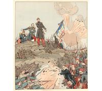 HRJUBWREE Dipinti Famosi Stampe d'Arte Mural Dipinto La sede di Sebastopoli durante la guerra di Il generale Patrice Da mahon Ha risposto che lo sono Per la Decorazione del Soggiorno 60x90cm