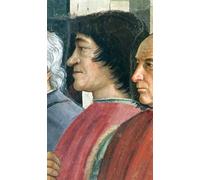 HRJUBWREE Dipinti Famosi Stampe d'Arte Mural Dipinto Lorenzo Medici di Domenico Ghirlandaio Per la Decorazione del Soggiorno 60x90cm