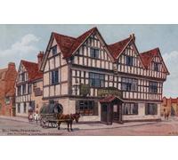 HRJUBWREE Dipinti Famosi Stampe d'Arte Mural Dipinto Tewkesbury Abel Fletcher in John Halifax Gentleman di Alfred Robert Quinton Per la Decorazione del Soggiorno 60x90cm