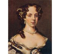 HRJUBWREE Dipinto su Tela Classico Quadri su Tela Stampe Pittura Caterina di Braganza di Unbekannt Per la Decorazione dell'ufficio 60x90cm