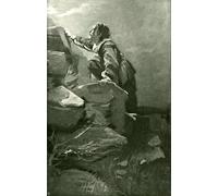 HRJUBWREE Dipinto su Tela Classico Quadri su Tela Stampe Pittura Christian Climbing the Hill Difficoltà di Harold Copping Per la Decorazione dell'ufficio 60x90cm
