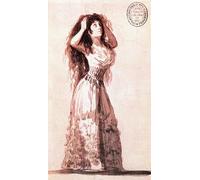 HRJUBWREE Dipinto su Tela Classico Quadri su Tela Stampe Pittura Duchessa Alba che si mette in ordine i capelli Disegno di Francisco De Goya Per la Decorazione dell'ufficio 60x90cm