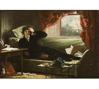 HRJUBWREE Dipinto su Tela Classico Quadri su Tela Stampe Pittura Generale Thaddeus Kosciusko di Benjamin West Per la Decorazione dell'ufficio 60x90cm