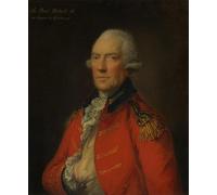HRJUBWREE Dipinto su Tela Classico Quadri su Tela Stampe Pittura Il tenente colonnello Paul Pechell di Gainsborough Per la Decorazione dell'ufficio 60x90cm