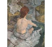 HRJUBWREE Dipinto su Tela Classico Quadri su Tela Stampe Pittura la Toilette di Henri De Toulouse Lautrec Per la Decorazione dell'ufficio 60x90cm