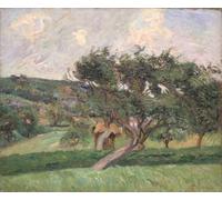 HRJUBWREE Dipinto su Tela Classico Quadri su Tela Stampe Pittura Paesaggio a Damietta di Jean Baptiste Armand Guillaumin Per la Decorazione dell'ufficio 60x90cm