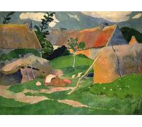 HRJUBWREE Dipinto su Tela Classico Quadri su Tela Stampe Pittura Paesaggio non identificato di Paul Sérusier Per la Decorazione dell'ufficio 60x90cm