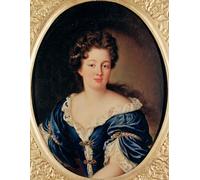 HRJUBWREE Dipinto su Tela Classico Quadri su Tela Stampe Pittura Ritratto di Marie Anne Mancini Principessa Colonna di Pierre Mignard Per la Decorazione dell'ufficio 60x90cm