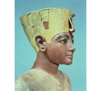 HRJUBWREE Dipinto su Tela Classico Quadri su Tela Stampe Pittura Testa di un manichino del giovane Tutankhamon che indossa un compromesso del famoso artista Per la Decorazione dell'ufficio 60x90cm