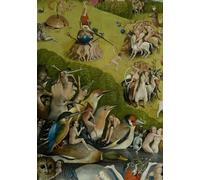 HRJUBWREE Famoso Pittura Astratta Poster Manifesti Quadri Arte il giardino delle delizie di Hieronymus Boske Per la Decorazione Domestica 60x90cm