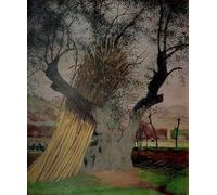 HRJUBWREE Famoso Pittura Astratta Poster Manifesti Quadri Arte il vecchio ulivo di Felix Edouard Vallotton Per la Decorazione Domestica 60x90cm