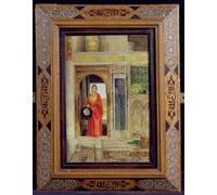 HRJUBWREE Famoso Pittura Astratta Poster Manifesti Quadri Arte Ingresso all'Harem di John Frederick Lewis Per la Decorazione Domestica 60x90cm