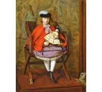 HRJUBWREE Famoso Pittura Astratta Poster Manifesti Quadri Arte Nobile di John Everett Millais Per la Decorazione Domestica 60x90cm