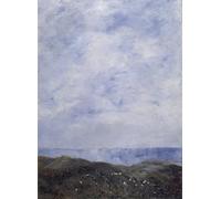 HRJUBWREE Famoso Pittura Astratta Poster Manifesti Quadri Arte Paesaggio costiero di August Johan Strindberg Per la Decorazione Domestica 60x90cm
