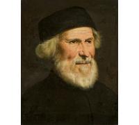 HRJUBWREE Famoso Pittura Astratta Poster Manifesti Quadri Arte Portrait of a Venetian by Jacopo Robusti Tintoretto Per la Decorazione Domestica 60x90cm