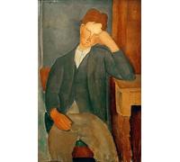 HRJUBWREE Riproduzione Dipinto Stampa Immagine Pittura su Tela Vintage l'apprendista di Amedeo Modigliani Per la Decorazione Murale 60x90cm