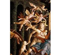 HRJUBWREE Riproduzione Dipinto Stampa Immagine Pittura su Tela Vintage le Virtù Particolare di Andrea Mantegna Per la Decorazione Murale 60x90cm