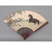 HRJUBWREE Riproduzione Dipinto Stampa Immagine Pittura su Tela Vintage una vignetta della vita alla frontiera di Jiao Bingzhen Per la Decorazione Murale 60x90cm