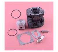 HRKAURB 1 Set di Kit Cilindro pistone da 45 mm Adatto for Motosega 346xp 350 351 353 OEM 537253002
