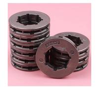 HRKAURB 10 Pezzi/Lotto .404 7 Denti Standard scanalato ID 22 mm Corona pignone Adatta for 075 076 050 051 045 045AV Pezzo di Ricambio for Motosega
