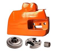 HRKAURB Coperchio Laterale della Frizione del Freno della Catena della Motosega e Tamburo della Frizione da 7 Denti da .325" Adatto for 340, 345 e 350 con Cuscinetti ad Aghi, Parti di Ricambio