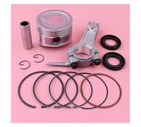 HRKAURB Kit di guarnizioni for Biella, Anello pistone e manovella da 68 mm, Adatto for Motore Tosaerba a Benzina GX160 da 6,5 CV.