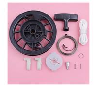 HRKAURB Kit di puleggia, Molla, Maniglia, Impugnatura, Corda, nottolino, Adatto for Motore di Tosaerba GX120, GX160, GX200, Ricambio.