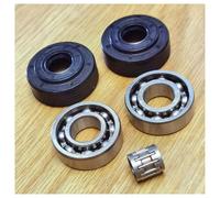 HRKAURB Kit paraolio Cuscinetti Albero Motore Adatto for 340 345 346XP 350 353 for Motosega 2141(Full Set)