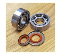 HRKAURB Set di Cuscinetti a Sfere e paraoli for Albero Motore Adatti for motoseghe MS661 MS661C(Bearings And Seals)