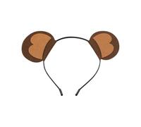 Hrlace Cerchietto per capelli con animali, orecchie di animali, con orecchie, per Halloween, carnevale, compleanni, cosplay, feste e scimmie