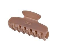 Hrlace Grandi fermagli per capelli in celluloide francese, in acrilico, a forma di tartaruga, antiscivolo, rettangolari, per donne e ragazze, capelli spessi, 3# marrone chiaro