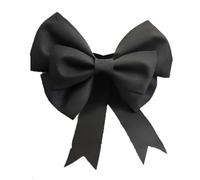 Hrlace Riesen Schleifen Große Dekoschleife Eva Schwamm Schleife Hängende Riesenschleife Weihnachtsschleifen Autoschleifen DIY Dekoschleife für Hochzeit Party Dekoration Schwarz 30 cm