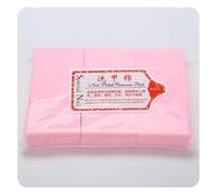 Hrlace Salviette per unghie senza pelucchi, in cotone, per la preparazione e la conclusione della manicure, per la rimozione dello smalto rosa, 540 pezzi.