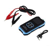 HRM-10 Misuratore di resistenza interno, tester di tensione della batteria da 0-100 V CC con schermo a colori TFT, funzione di ordinamento a 4 fili Kelvin, ricaricabile USB-C per batterie al litio