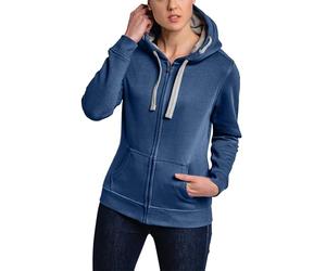 HRM Giacca da Donna F con Cappuccio, Denim, 5XL EU, Jeans, 5X-Large
