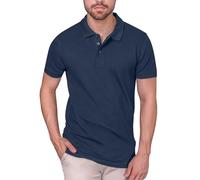 HRM Heavy Stretch M Polo, Blu Navy (04-Blu Navy), S Uomo
