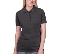 HRM Heavy Stretch W Polo, Grigio (Dark Grey 06-DarkGrey), L Donna