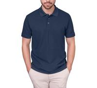 HRM Luxury M Polo, Blu Navy, XL Uomo