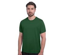 HRM Luxury Round M T-Shirt, Verde Bottiglia, L Uomo