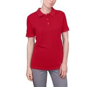 HRM Luxury W Polo, Rosso (Red 03-Red), L Donna