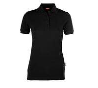 HRM Polo da Donna Heavy Performance I Premium Polo da Donna I Basic, Lavabile Fino a 60 °C, di Alta qualità e sostenibile, Nero, 3XL