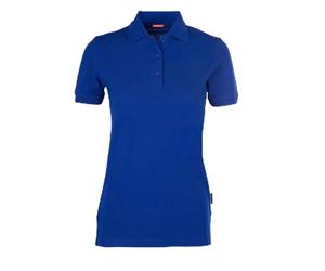 HRM Polo da Donna Heavy Performance I Premium Polo da Donna I Basic Polo Lavabile Fino a 60 °C I Top da Donna di Alta qualità e sostenibile I Workwear, Blu Royal, L