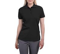 HRM Polo da Donna Heavy Polo I Premium Polo da Donna in 100% Cotone I Basic Polo Lavabile Fino a 60 °C I Top da Donna di Alta qualità e sostenibile I Workwear, Nero, XXXXXL